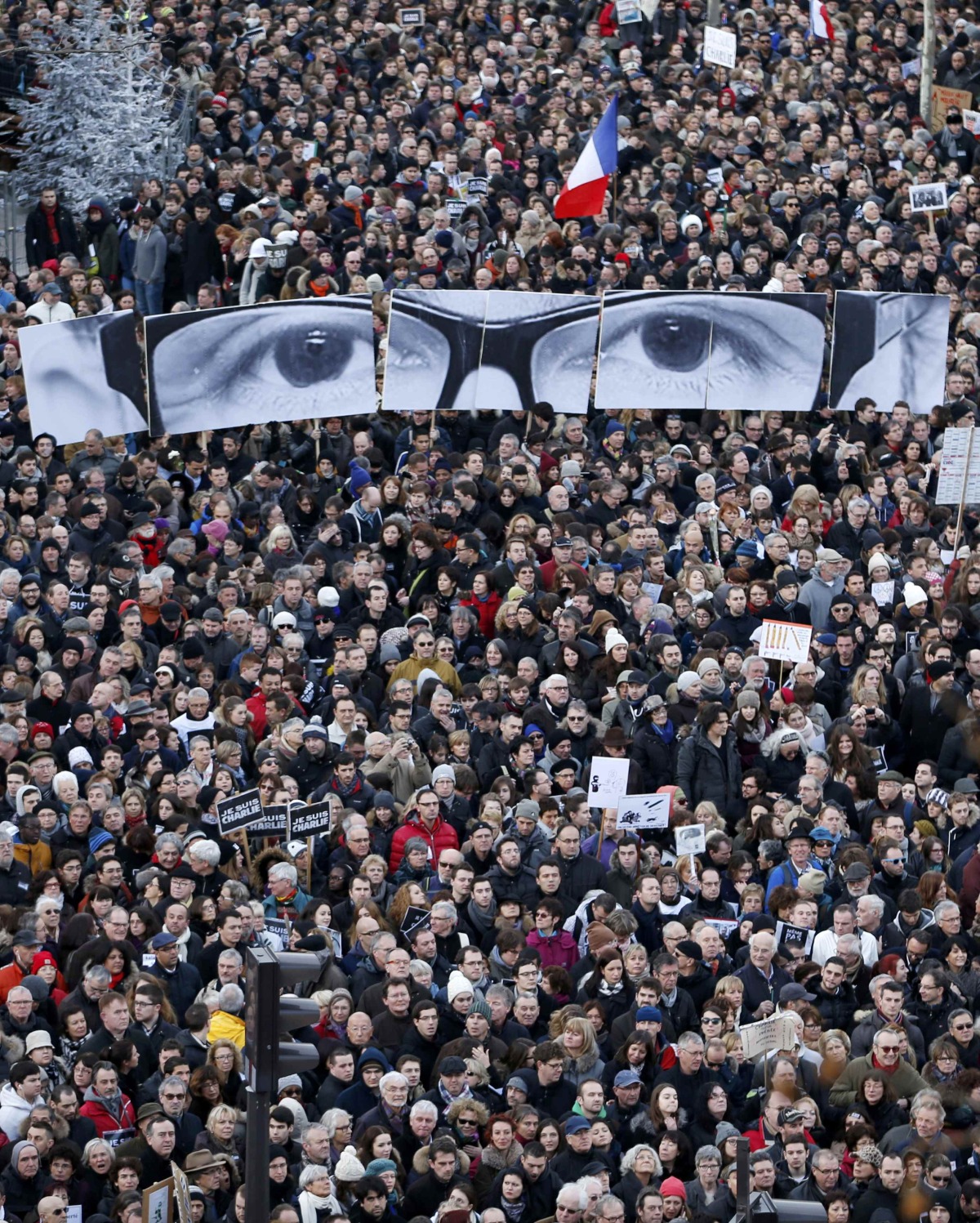 Paríž, pochod
