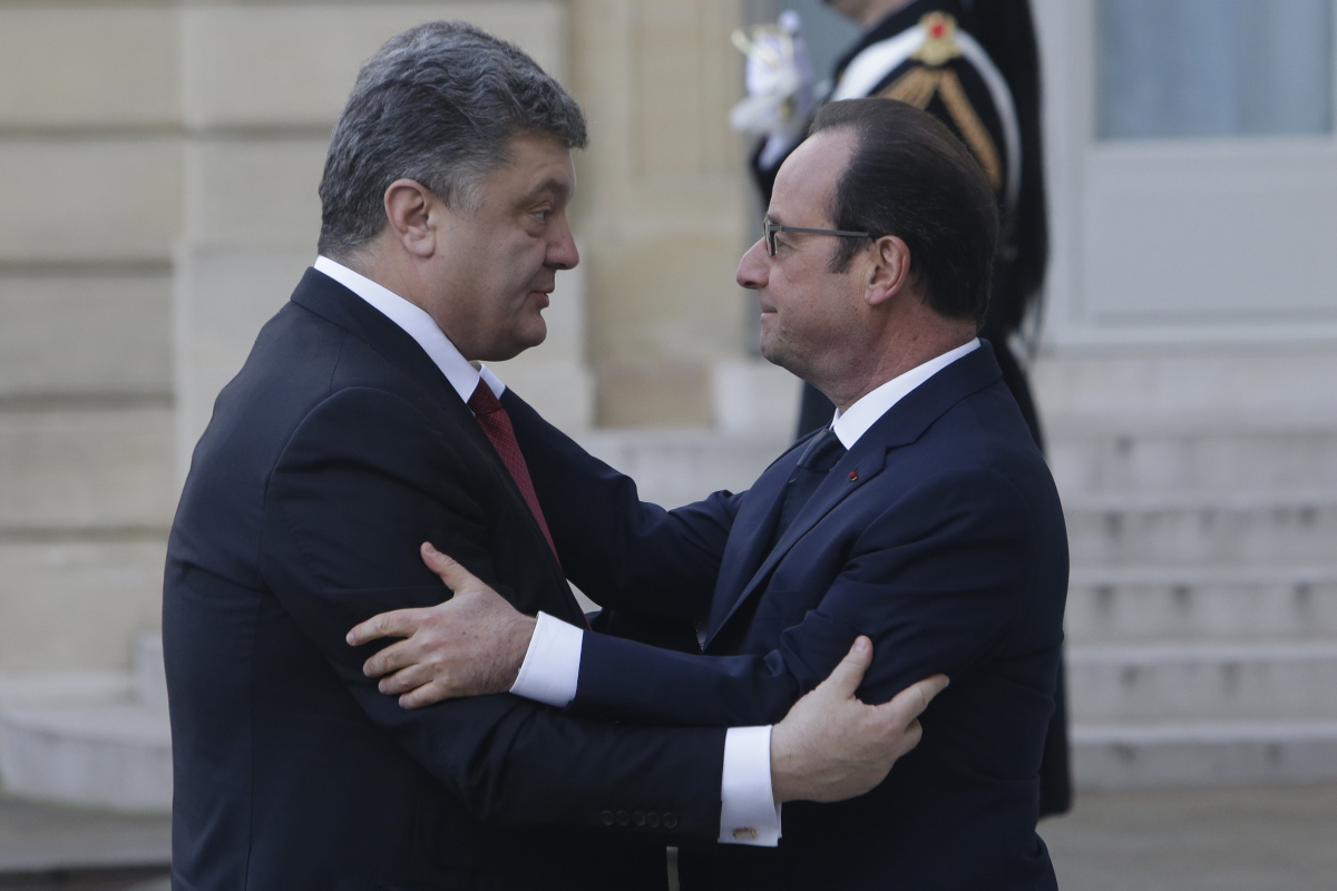 Porošenko, Hollande