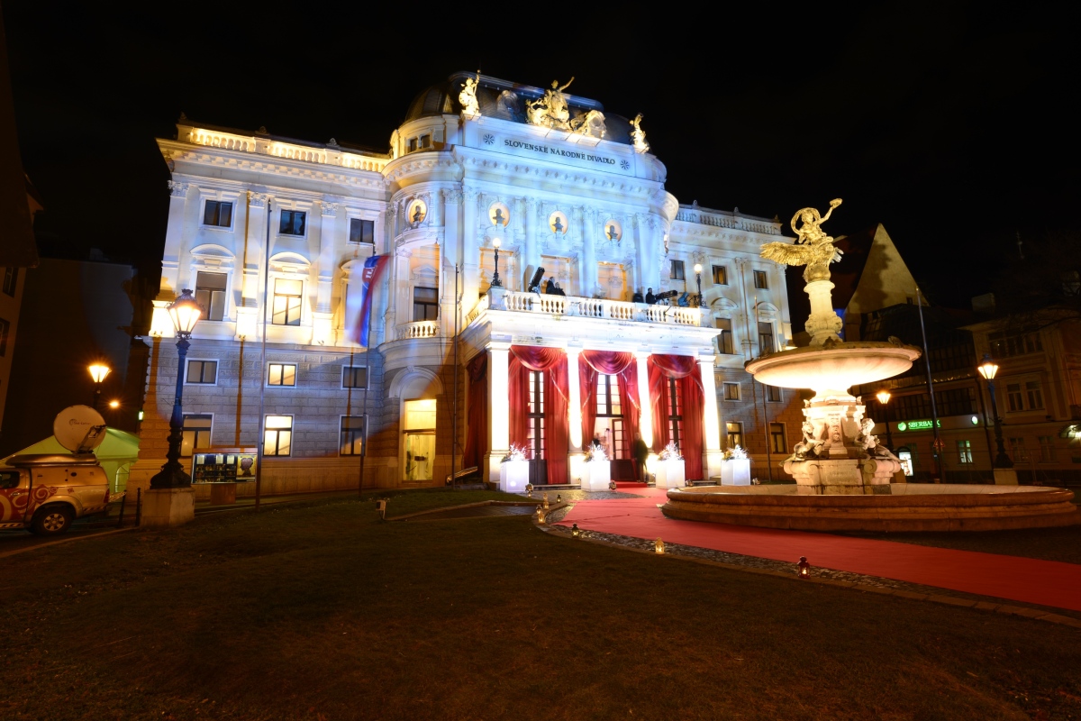 Priestory historickej budovy Opery SND pred štartom 15. ročníka. 