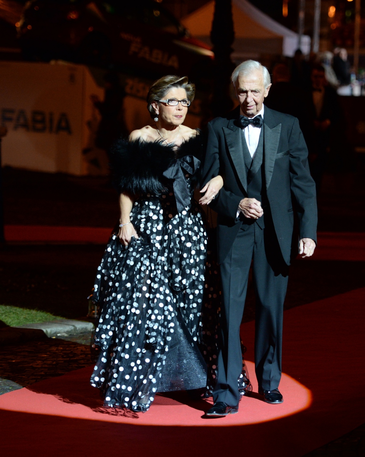 Regina Ovesny Straka s manželom. 