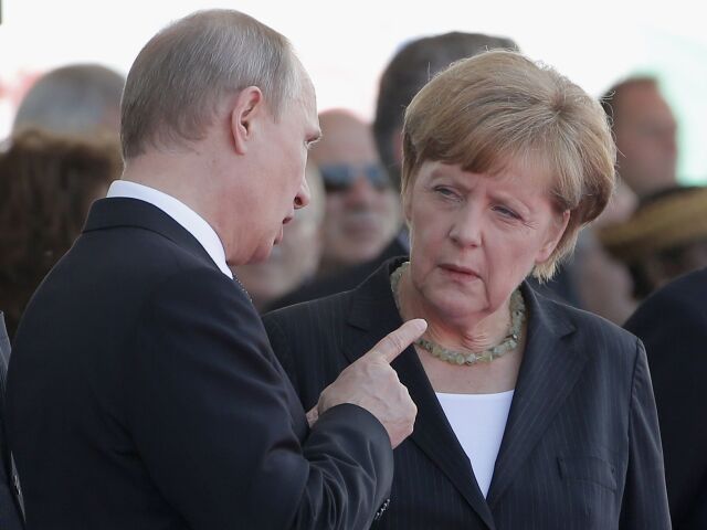 Angela Merkelová, Vladimír Putin