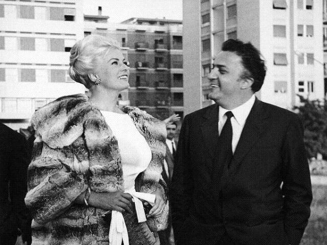 Anita Ekberg, Federico Fellini