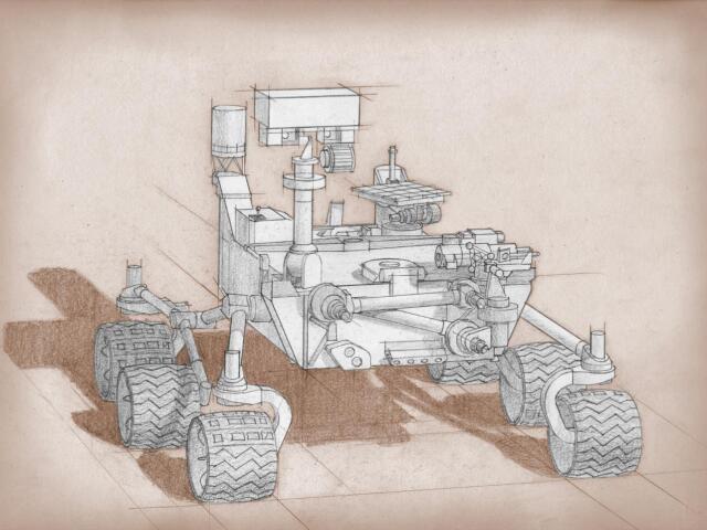 Mars 2020, rover
