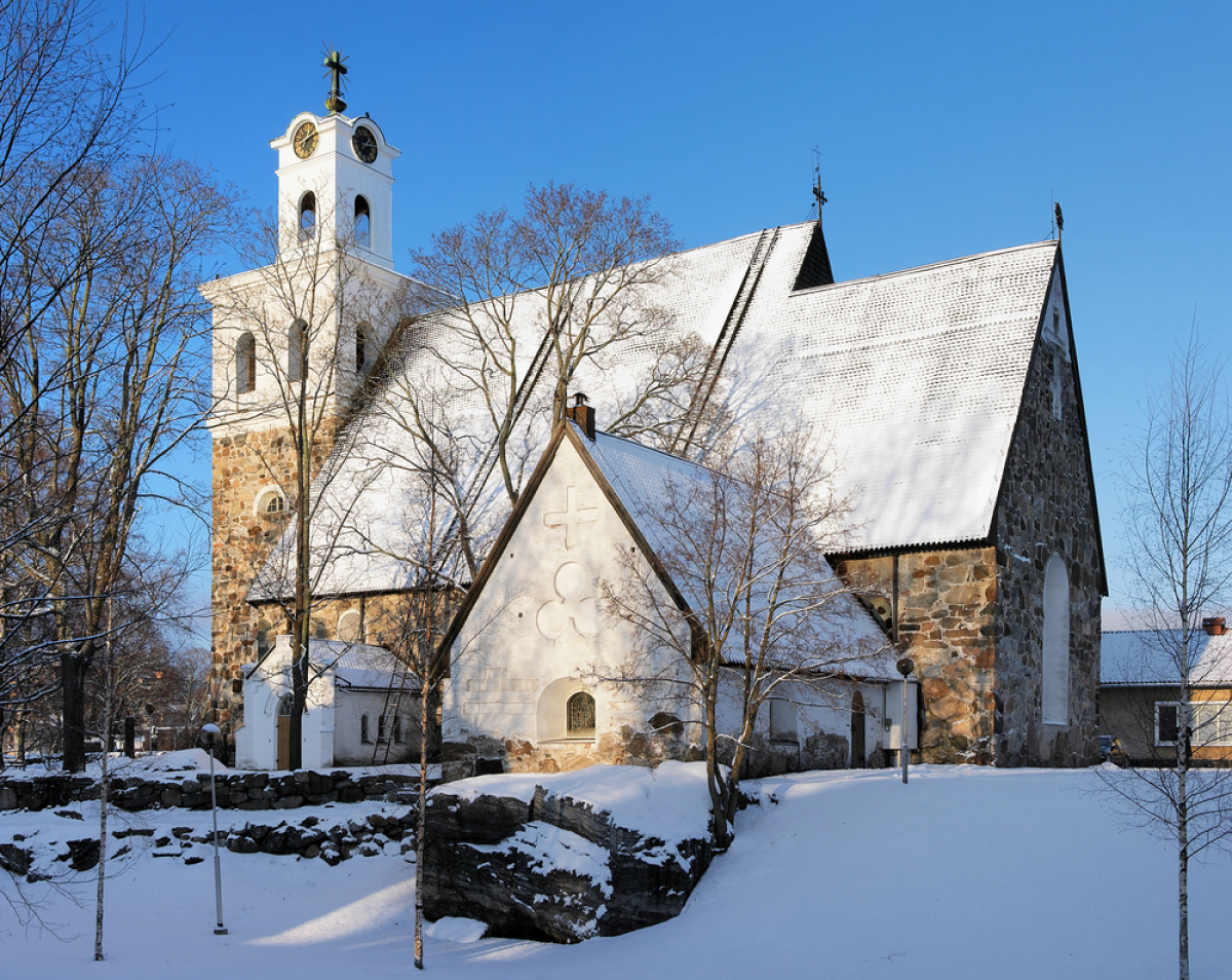 Kostol sv. Kríža, Fínsko, Rauma,