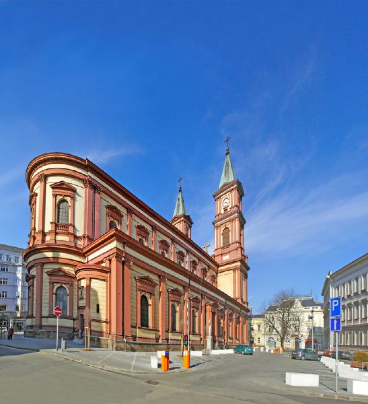 ostrava, katedrála, česko, morava, kostol,
