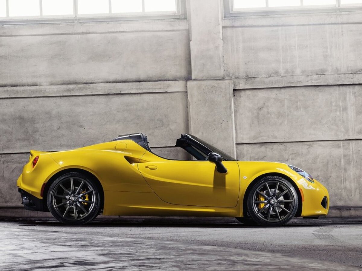 Alfa Romeo 4C Spider - 2015