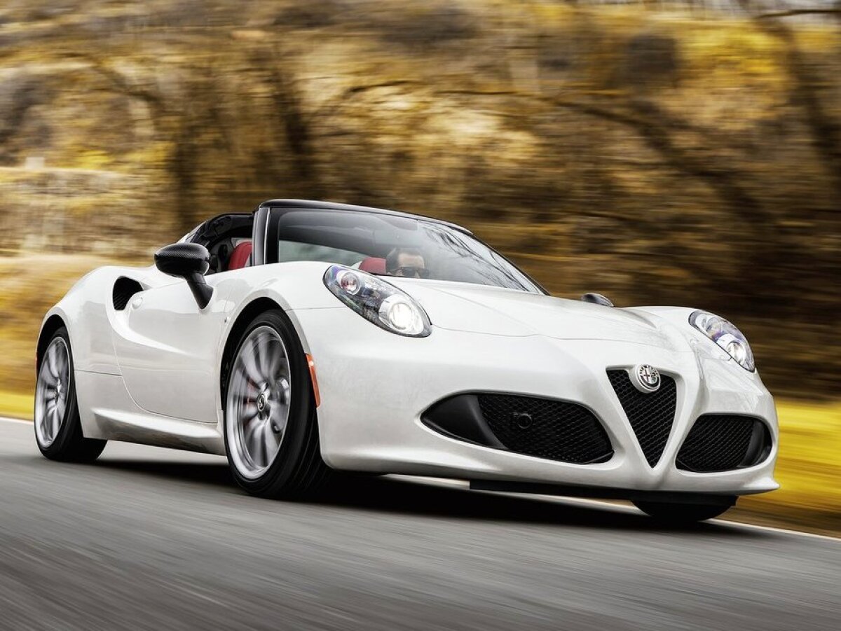 Alfa Romeo 4C Spider - 2015