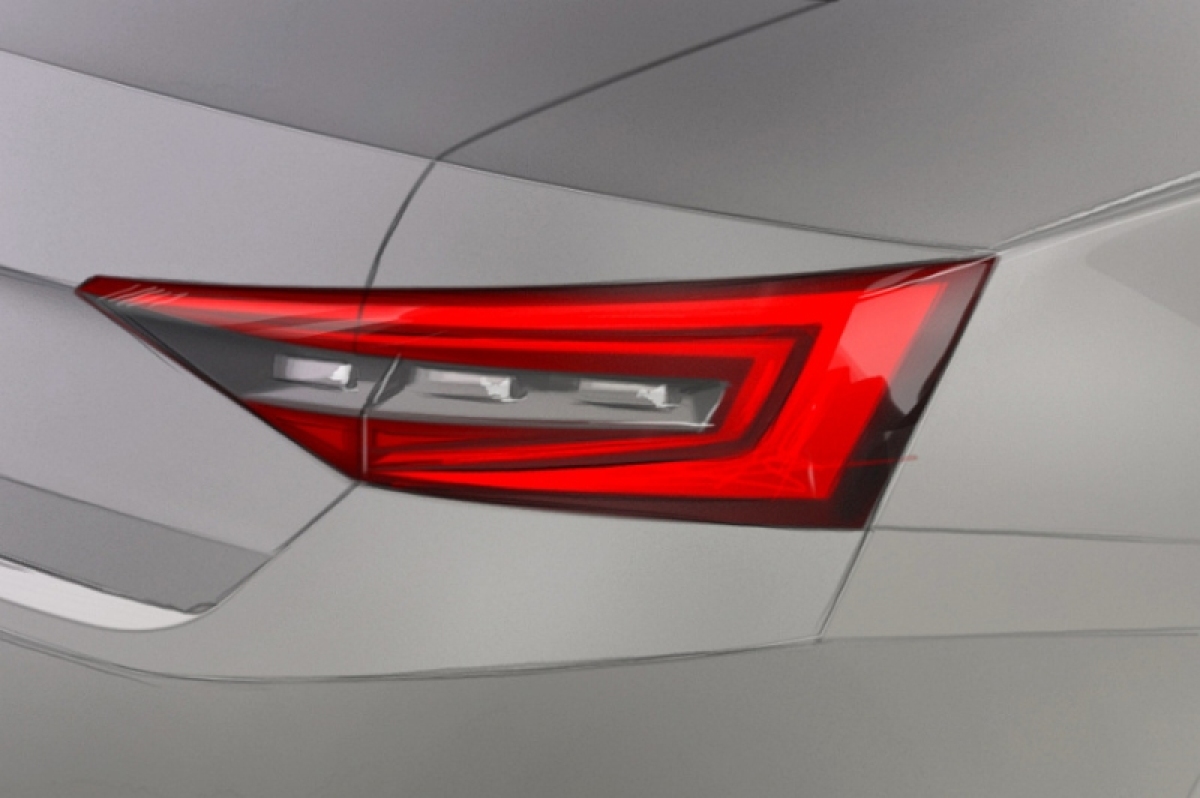 Škoda Superb - 2015 ilustrácia