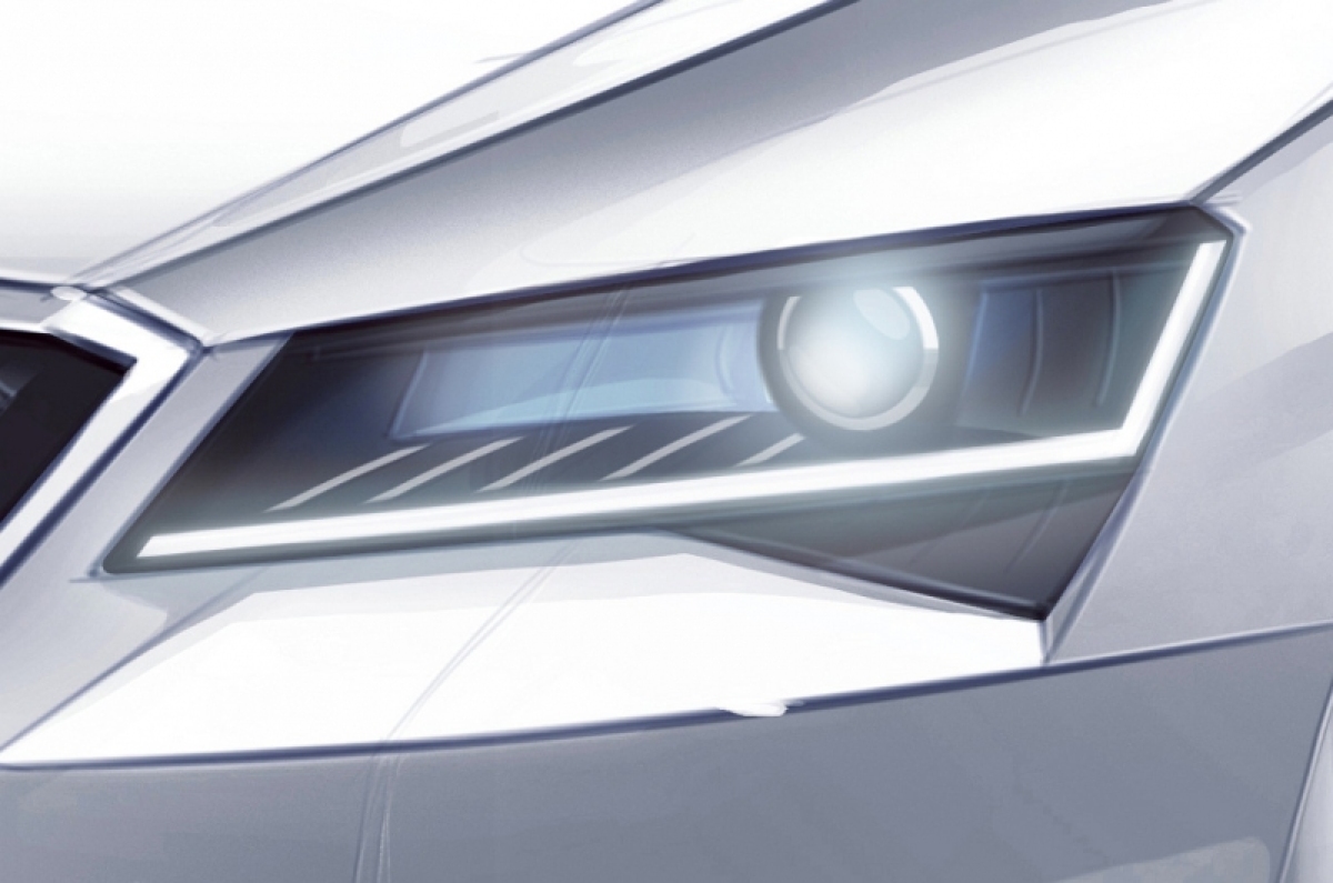 Škoda Superb - 2015 ilustrácia