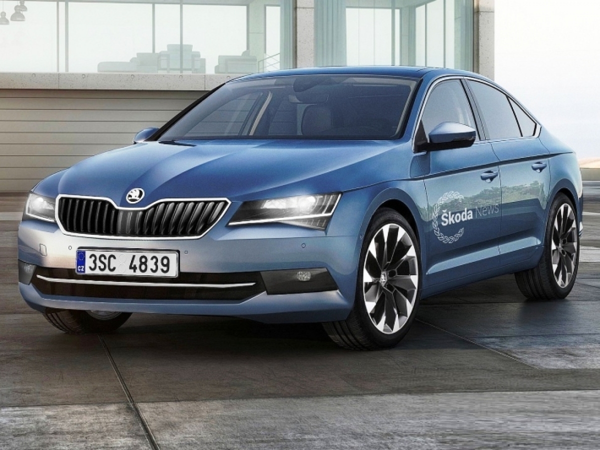 Škoda Superb - 2015 ilustrácia