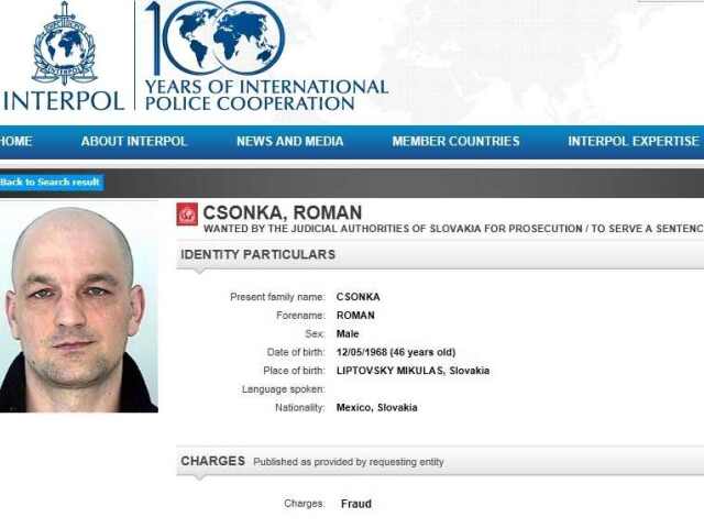Interpol, Roman Csonka