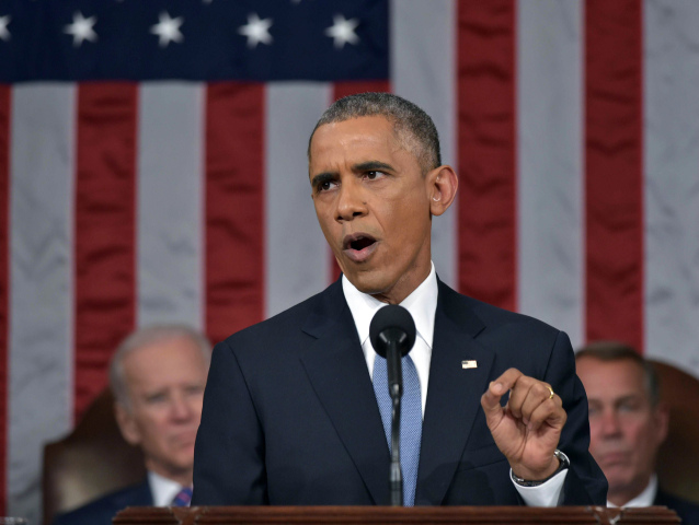 Barack Obama, USA, správa o stave únie, Kongres