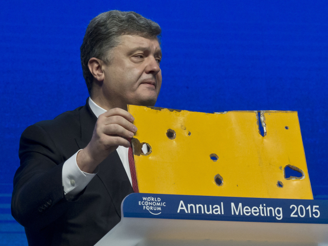 Petro Porošenko, Ukrajina, Davos,