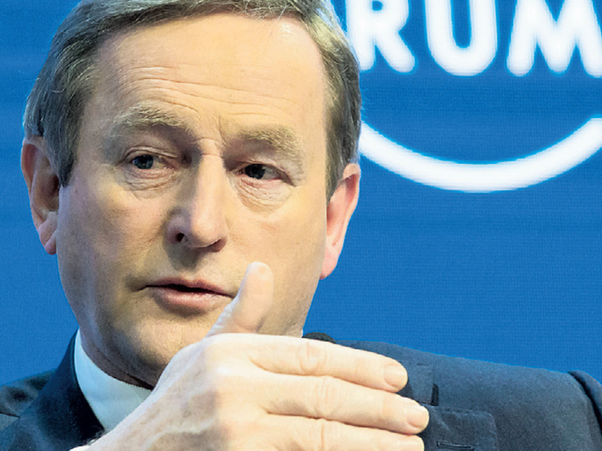 Enda Kenny, Davos