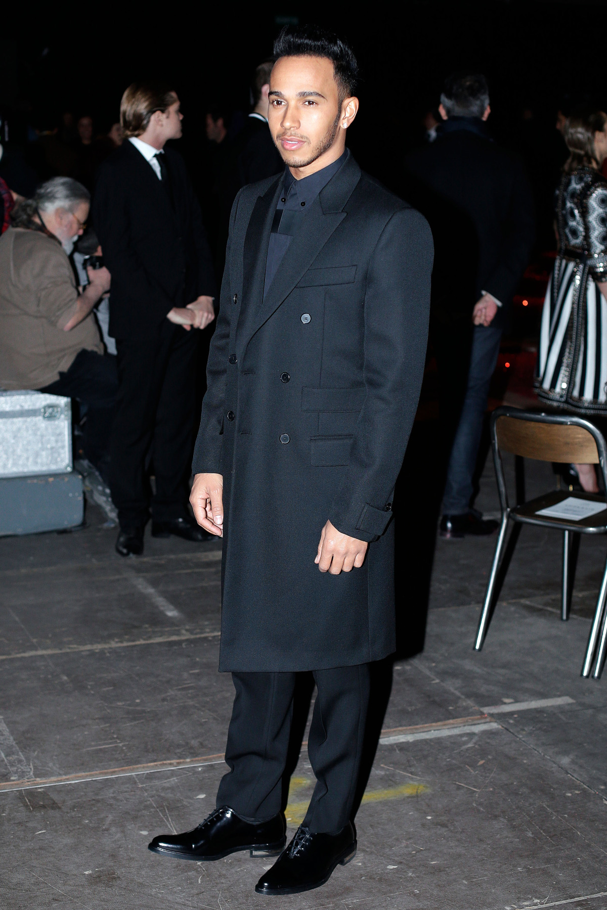 Givenchy - jeseň-zima 2015 - Paríž - Lewis Hamilton
