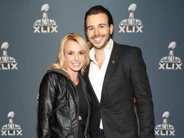 Super Bowl XLIX Red Britney Spears a jej priateľ Charlie Ebersol