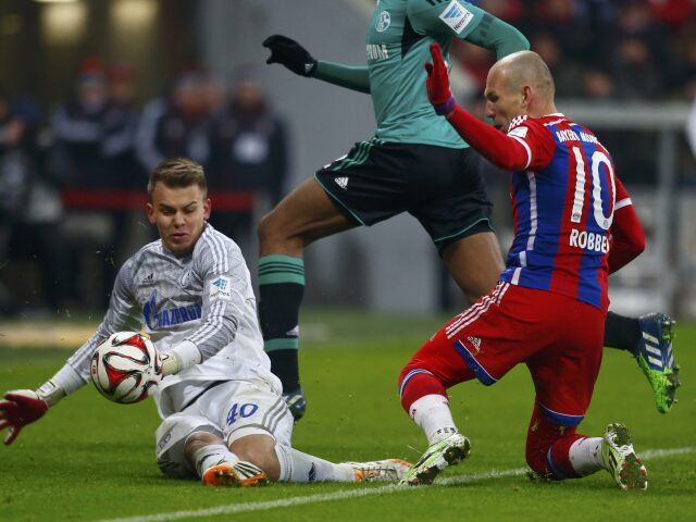 Fabian Giefer, Schalke, Arjen Robben, Bayern Mníchov