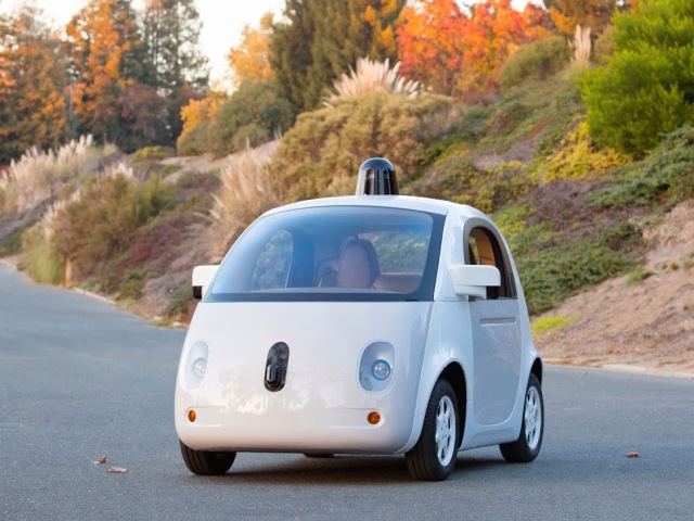 Google, auto, autonómne, bez vodiča, prototyp