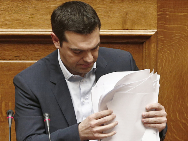 Alexis Tsipras, Grécko