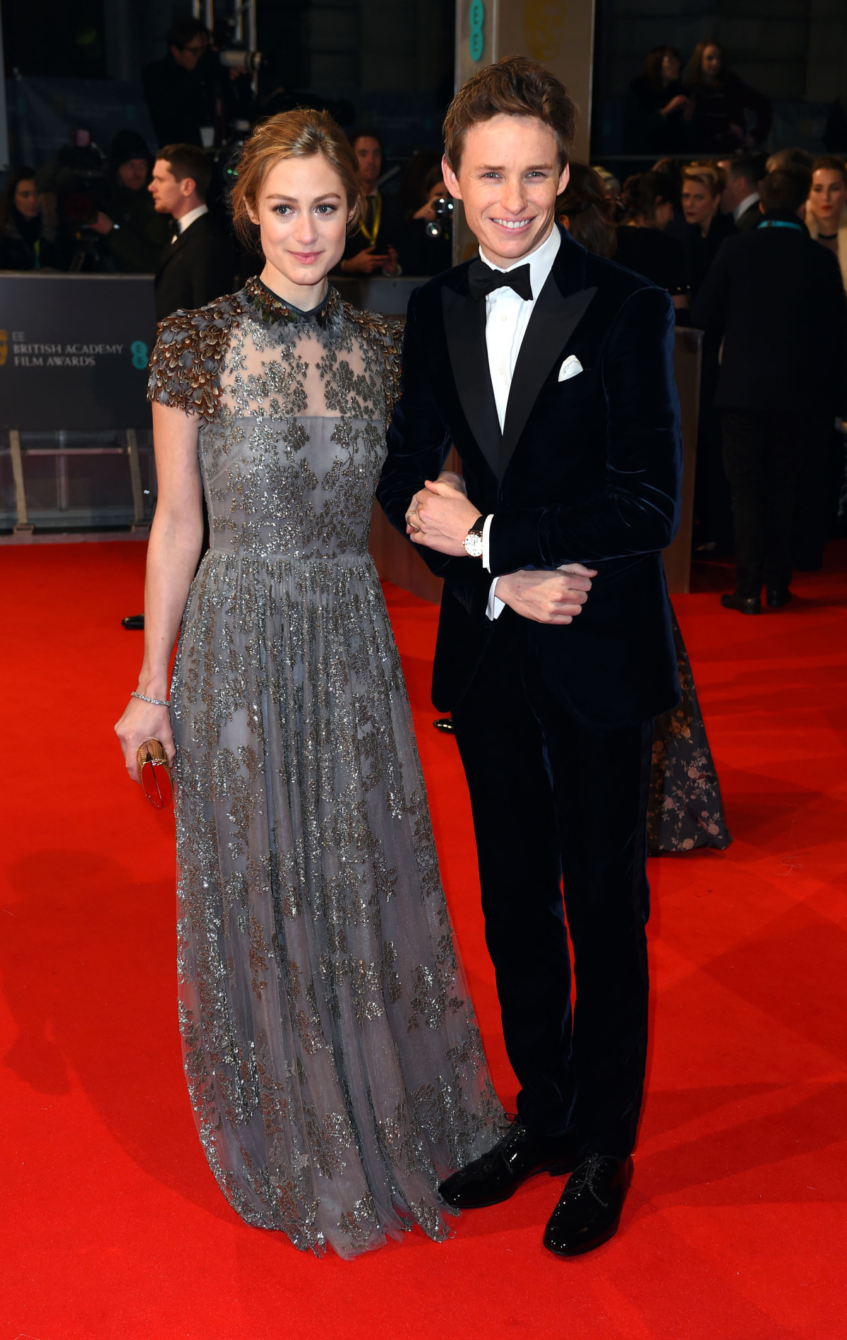 Hannah Bagshawe a jej manžel - na BAFTA nominovaný Eddie Redmayne.