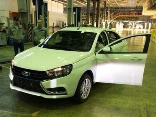 Lada Vesta - produkcia