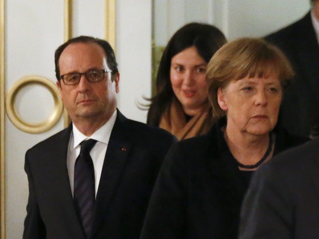 Minsk, Francois Hollande, Angela Merkelová
