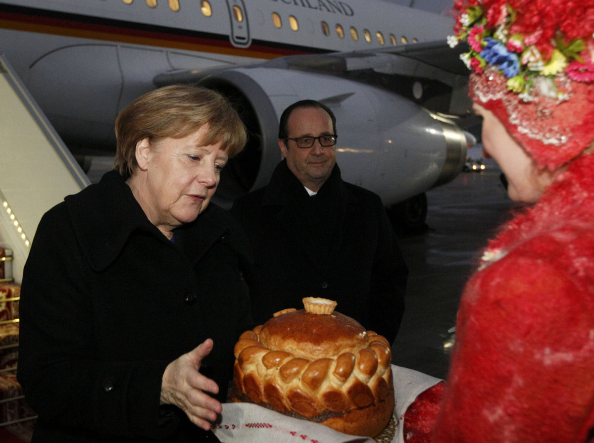 Minsk, ukrajinská kríza, Merkelová, Hollande