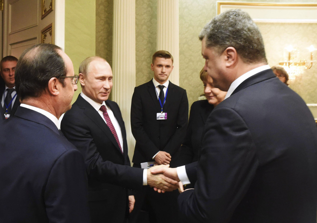 Minsk, ukrajinská kríza, Putin, Porošenko