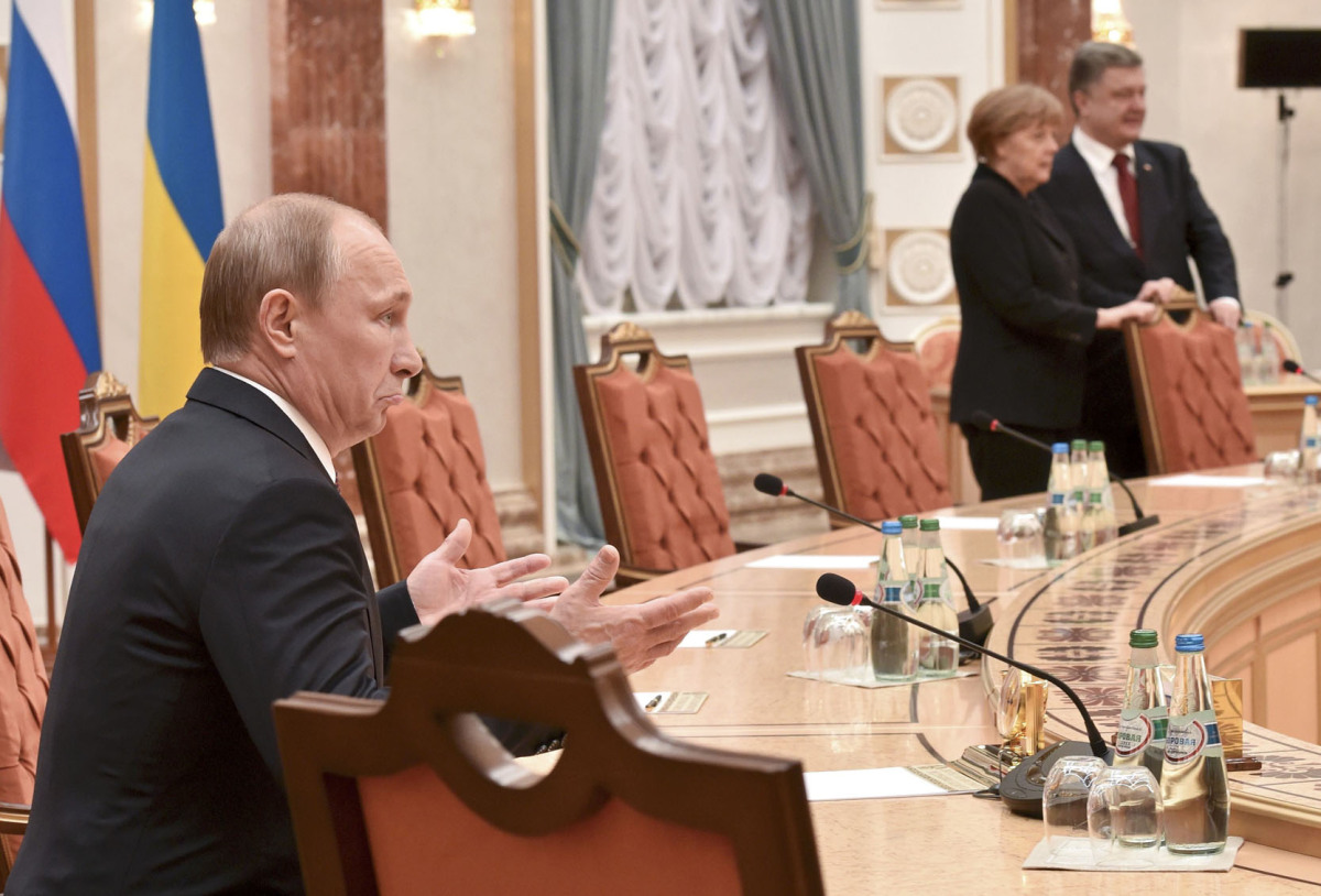 Minsk, ukrajinská kríza, Putin