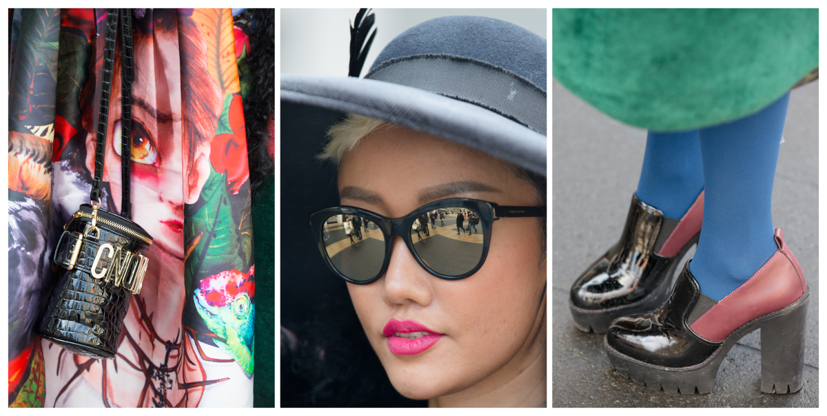 módny triptych - New York - Fashion Week - details