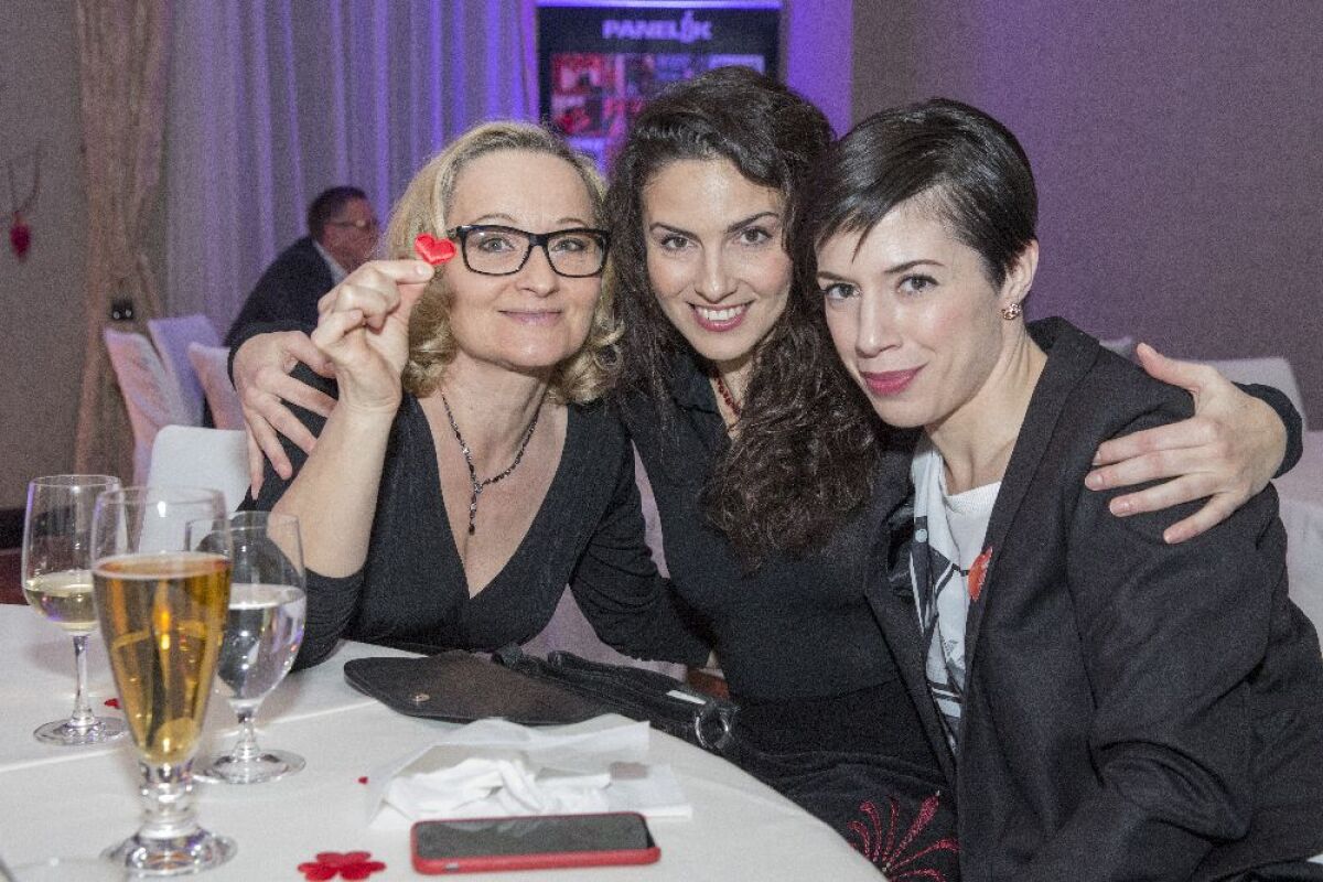 Oľga Belešová, Lucia Siposová a Michaela Majerníková