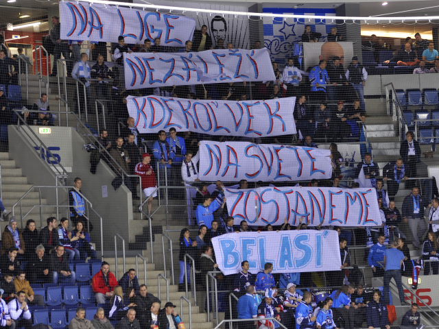 fanúšikovia, Slovan, KHL