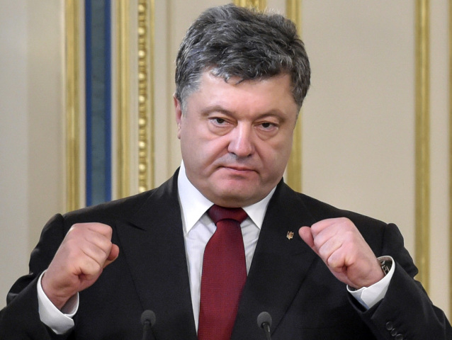 Ukrajina, prezident, Petro Porošenko