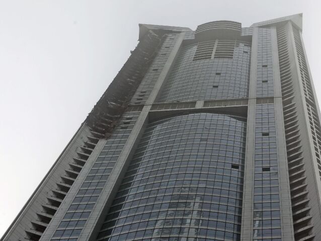 Emiráty, Dubaj, mrakodrap, požiar, The Torch