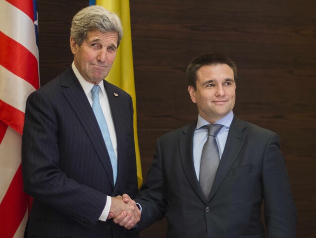 Ukrajina, USA, John Kerry, Pavlo Klimkin,