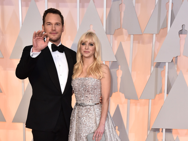 Chris Pratt v spoločnosti manželky Anny Farisovej