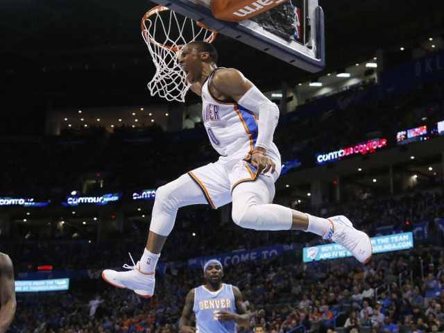 Oklahoma City Thunder, Russell Westbrook, basketbal