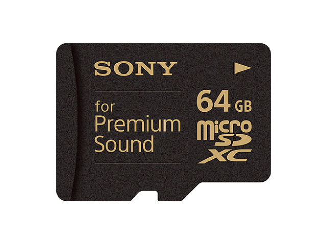 SR-64HXA, Sony, pamäťová karta, Premium sound