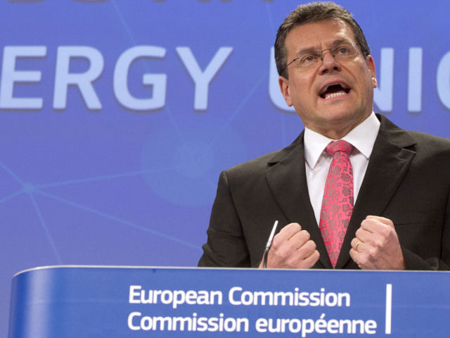 Maroš Šefčovič, energetická únia