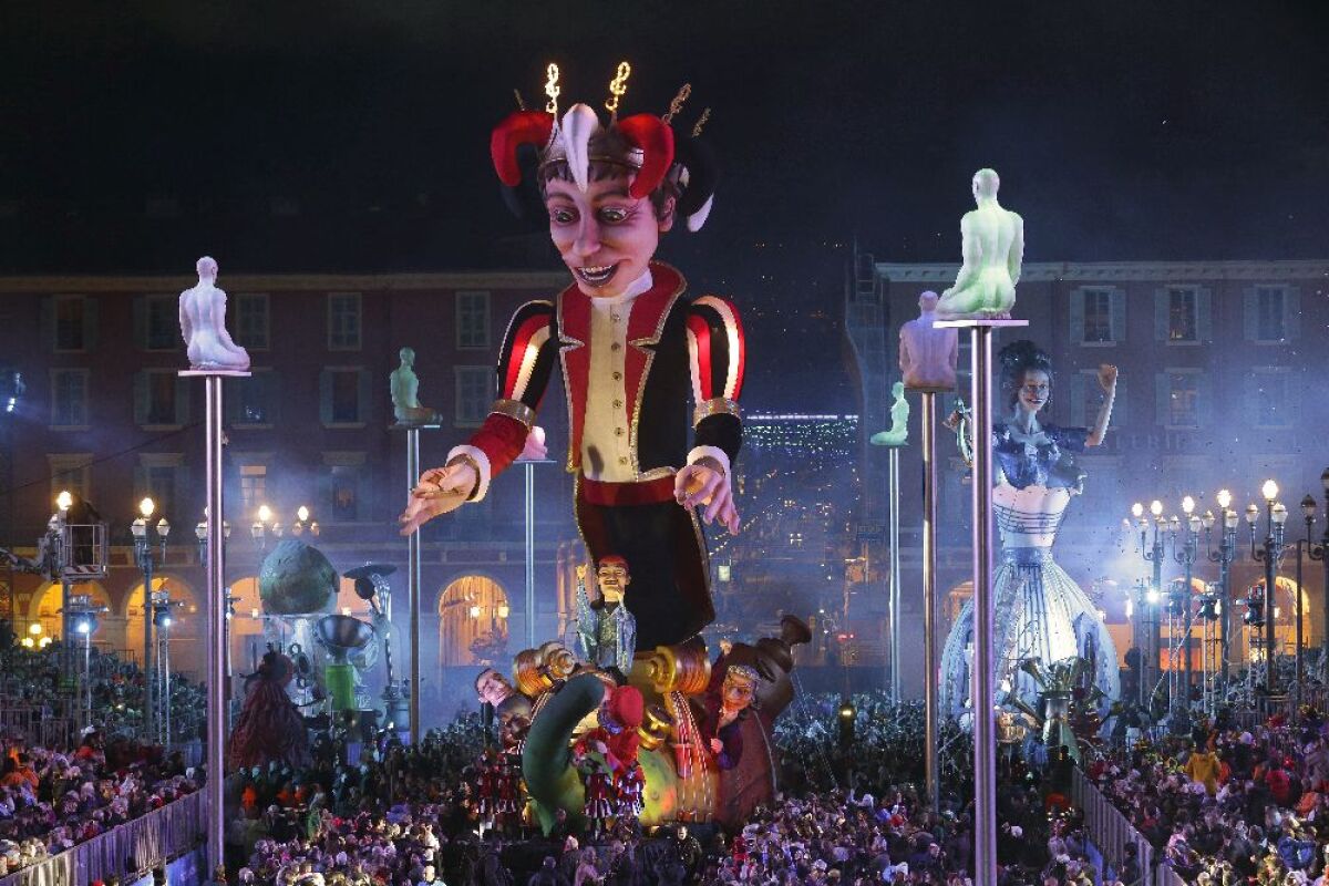 France Nice Carnival
