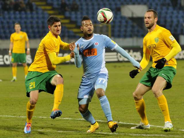 Bojan Letič, Lester Peltier, Jozef Piaček, Slovan, Žilina