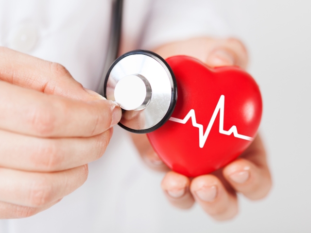 srdce, tlak, EKG, stetoskop