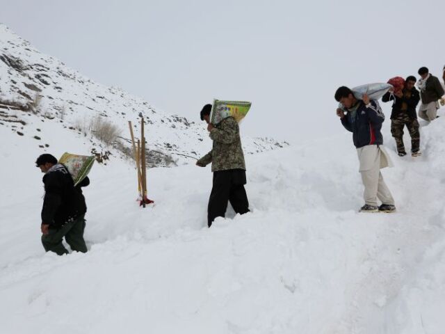 Afghanistan, lavína