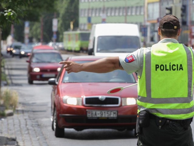 polícia, policajt, pokuta, doprava