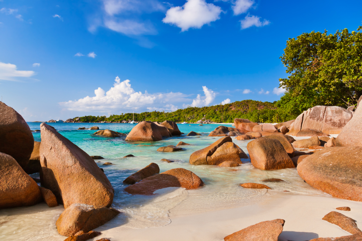 Anse Lazio, Praslin, Seychely