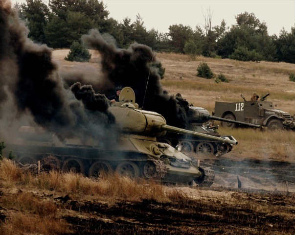 horný liptov, dokliansky priesmyk, tank, vojna, 2. svetová vojna, slovenská armáda