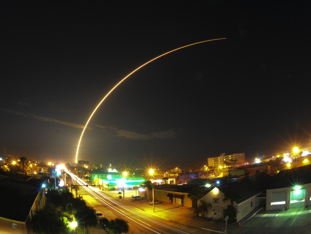 SpaceX, vesmírna loď, vesmírna raketa,