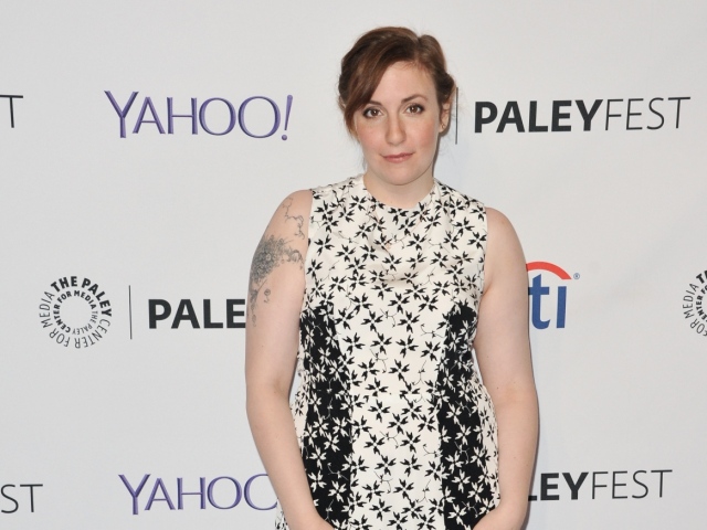 Herečka Lena Dunham.