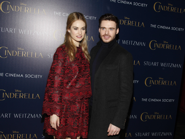 Lily James a Richard James