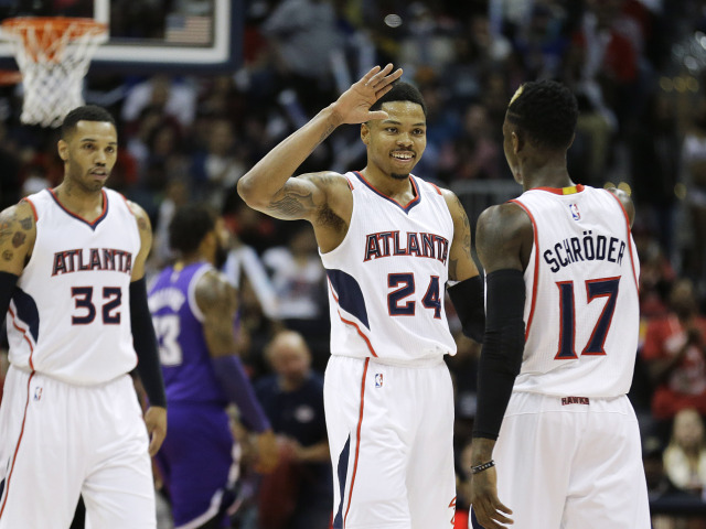 Atlanta Hawks, basketbal, NBA, radosť